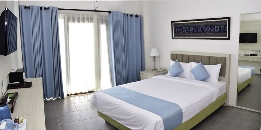 Deluxe Tek Büyük Yataklı Oda, Bahçe Manzaralı (with Return Airport Transfers)