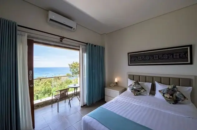 Deluxe Tek Büyük Yataklı Oda, Deniz Manzaralı (with Return Airport Transfers)