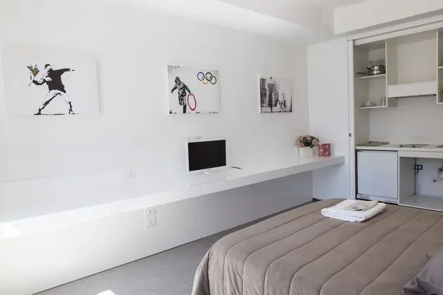 Design Oda, 1 Büyük (Queen) Boy Yatak, Bahçe Manzaralı