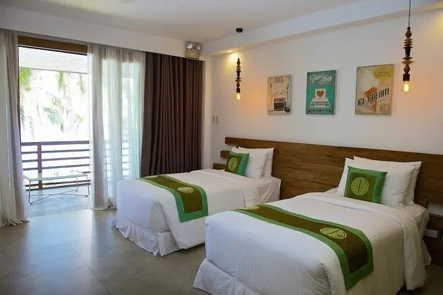 Deluxe Oda, 2 Tek Kişilik Yatak, Deniz Manzaralı