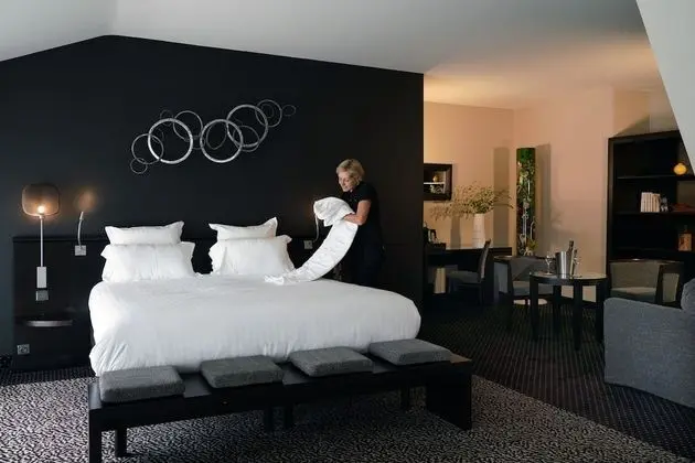 Deluxe Tek Büyük veya İki Ayrı Yataklı Oda, 1 Çift Kişilik veya 2 Tek Kişilik Yatak