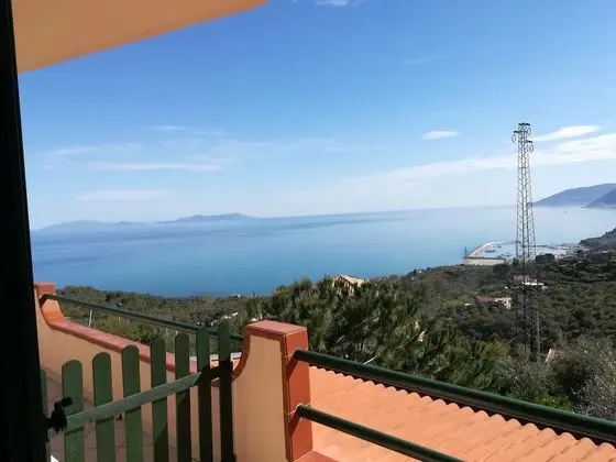 Panoramic Tek Büyük Yataklı Oda, 1 Yatak Odası, Balkon, Deniz Manzaralı