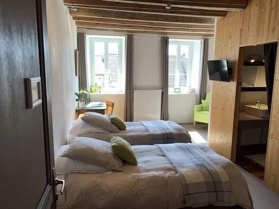 İki Ayrı Yataklı Oda, 2 Tek Kişilik Yatak (Cachette)