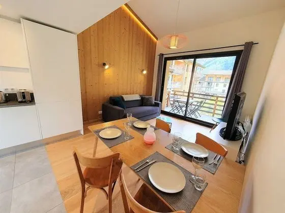 Apart Daire, Banyolu/Duşlu, Dağ Manzaralı (La Cordée)