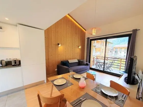 Apart Daire, Banyolu/Duşlu, Dağ Manzaralı (La Cordée)