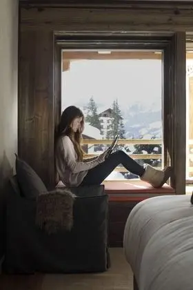 Superior Tek Büyük veya İki Ayrı Yataklı Oda, Balkon, Dağ Manzaralı