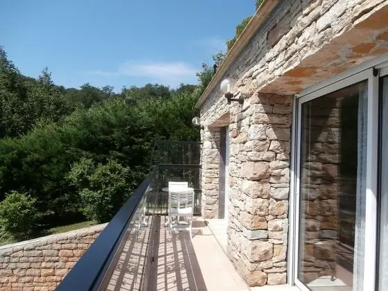 Tek Büyük Yataklı Oda, Balkon (Palmiers)