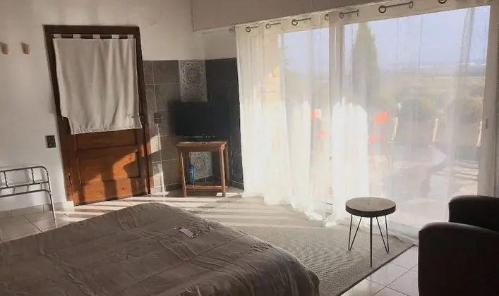 Tek Büyük Yataklı Oda, Teras (Cedres)