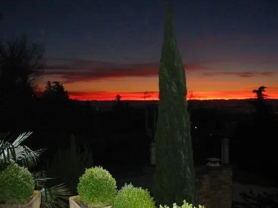 Tek Büyük Yataklı Oda, Teras (Cedres)