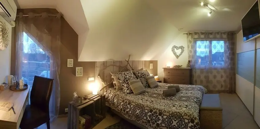 Deluxe Tek Büyük Yataklı Oda, 1 Büyük (Queen) Boy Yatak, Bahçe Manzaralı