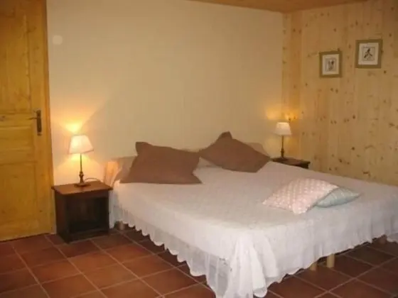 Tek Büyük Yataklı Oda, Özel Banyo, Bahçe Manzaralı (Vue sur campagne)