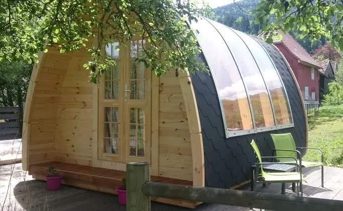 Kulübe, 1 Yatak Odası, Dağ Manzaralı (Bull’O pod)