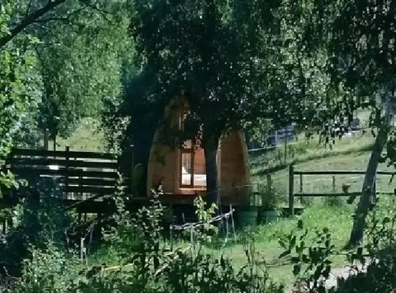 Kulübe, 1 Yatak Odası, Dağ Manzaralı (Bull’O pod)