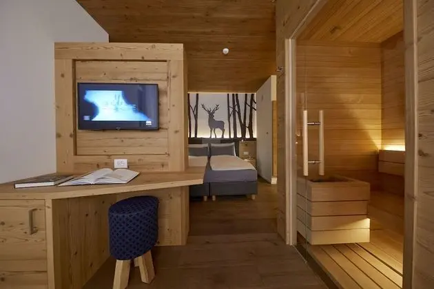 Süit, Sauna (Suite Castel Thun)