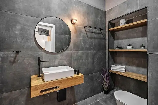Design Stüdyo Süit, Mutfak, Bahçe Manzaralı