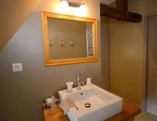 Comfort Tek Büyük Yataklı Oda, Özel Banyo, Bahçe Manzaralı (Parenthèse champêtre)