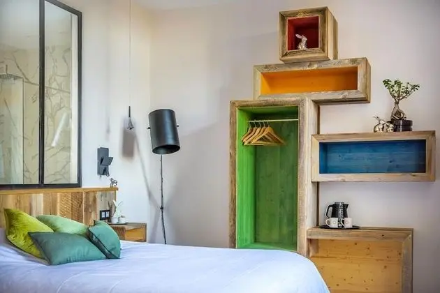 Tek Büyük veya İki Ayrı Yataklı Oda, Bahçe Manzaralı (Authentique)