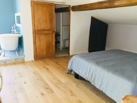Tek Büyük Yataklı Oda, Banyolu/Duşlu (CHAMBRE 2)