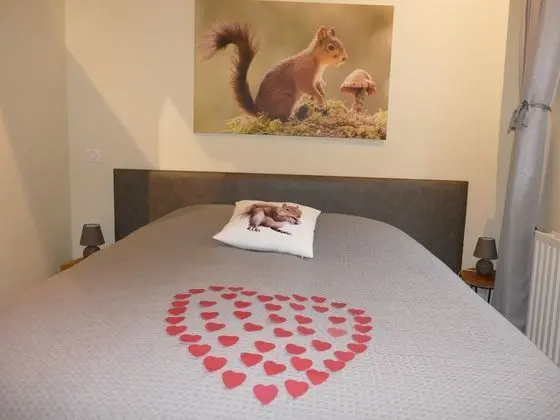 Tek Büyük veya İki Ayrı Yataklı Oda, Özel Banyo (Les Ecureuils)