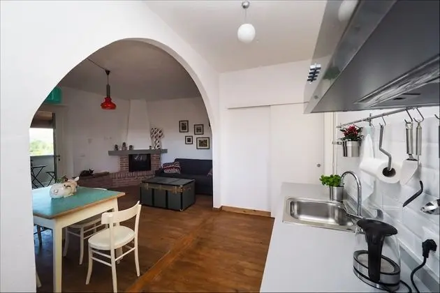 Apart Daire, Bahçe Manzaralı (Ghiandaia)