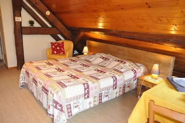 Family Süit, Özel Banyo, Dağ Manzaralı (Molliessoulaz)