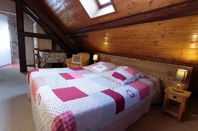 Tek Büyük veya İki Ayrı Yataklı Oda, Özel Banyo, Dağ Manzaralı (Arechettaz)