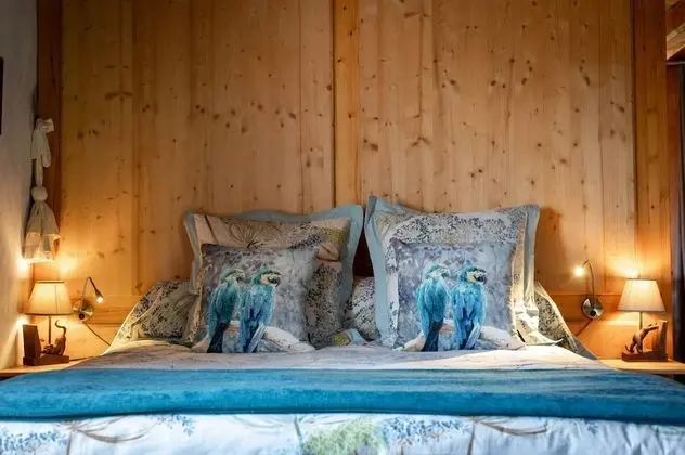 Exclusive Tek Büyük Yataklı Oda, Banyolu/Duşlu, Dağ Manzaralı (Suite de charme)