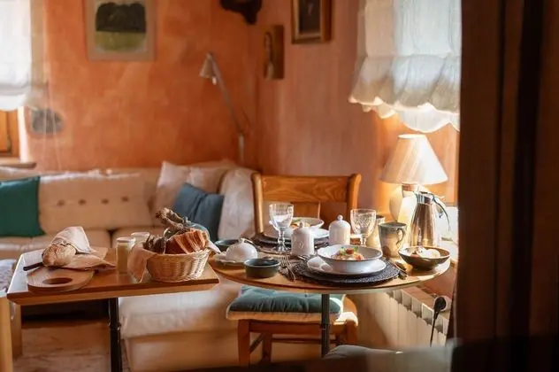 Exclusive Tek Büyük Yataklı Oda, Banyolu/Duşlu, Dağ Manzaralı (Suite de charme)