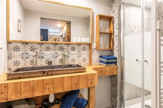 Family Kır Evi, Özel Banyo, Avlu Manzaralı (SPA & Sauna)