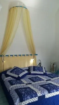 Comfort Tek Büyük Yataklı Oda, Banyolu/Duşlu, Bahçe Manzaralı (Cyclades)