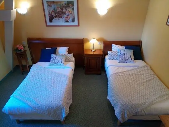 Tek Büyük veya İki Ayrı Yataklı Oda, Banyolu/Duşlu, Bahçe Manzaralı (Chambre " Rétro ")