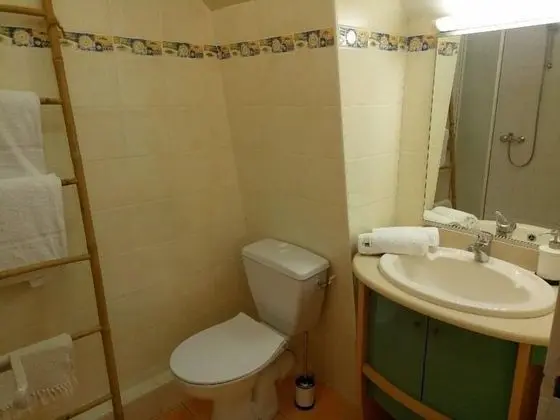 Tek Büyük veya İki Ayrı Yataklı Oda, Banyolu/Duşlu, Bahçe Manzaralı (Chambre " Rétro ")