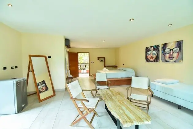 Triple Room overlooking the pool