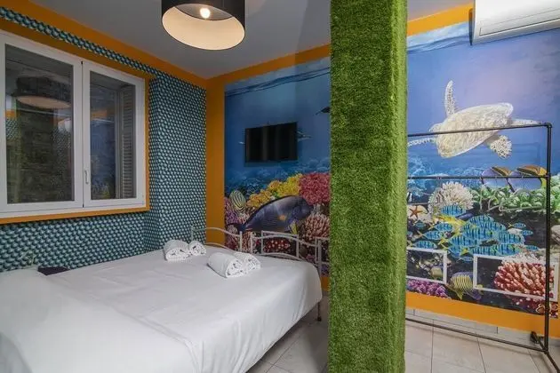 Family Ev, Birden Çok Yatak, Bahçeli (La Lincolnia 800mt from sea)