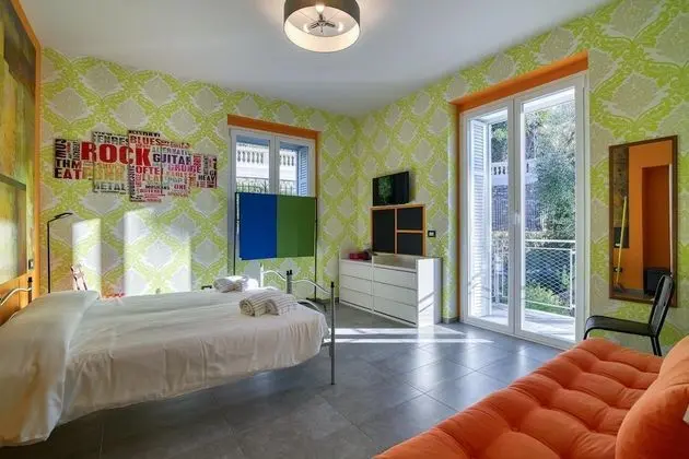 Family Ev, Birden Çok Yatak, Bahçeli (La Lincolnia 800mt from sea)