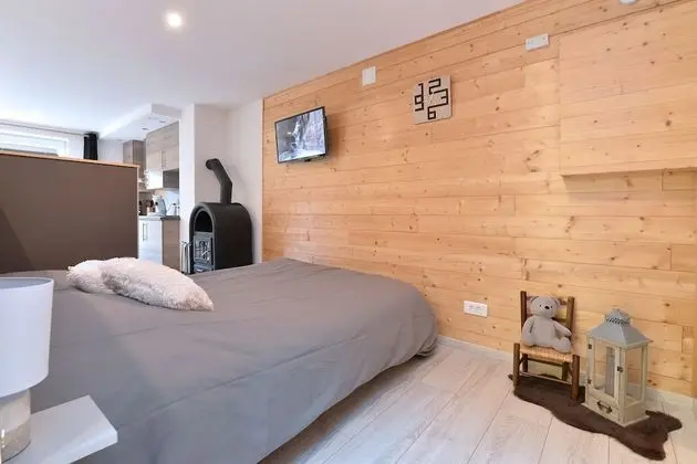 Comfort Stüdyo, Özel Banyo, Bahçe Manzaralı (Le Cocon des Capucines )