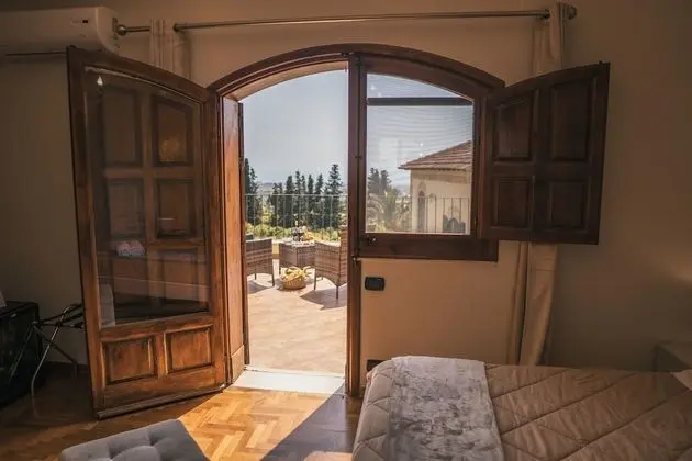 Elite Oda, 1 Çift Kişilik Yatak, Teras, Deniz Manzaralı (Giunone, Temples view)
