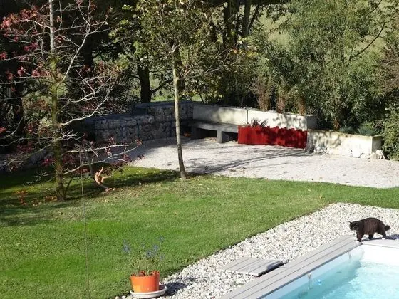 Superior Tek Büyük Yataklı Oda, Banyolu/Duşlu, Dağ Manzaralı (Chambre Cybèle)