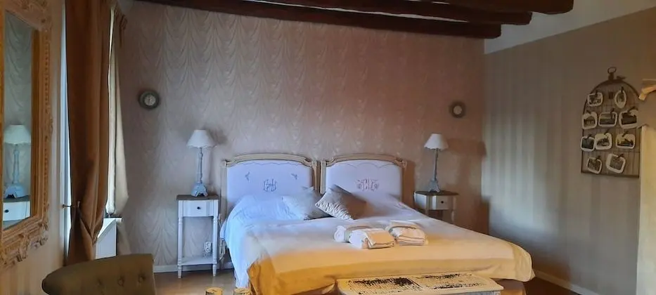 Luxury Tek Büyük veya İki Ayrı Yataklı Oda, Özel Banyo, Bahçe Manzaralı (FIL DE SOIE)