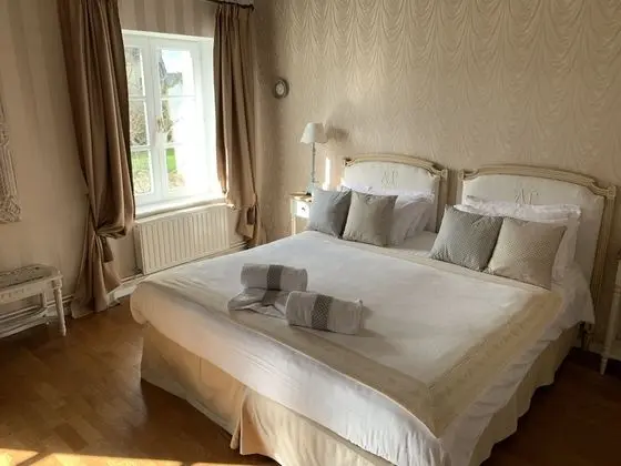 Luxury Tek Büyük veya İki Ayrı Yataklı Oda, Özel Banyo, Bahçe Manzaralı (FIL DE SOIE)