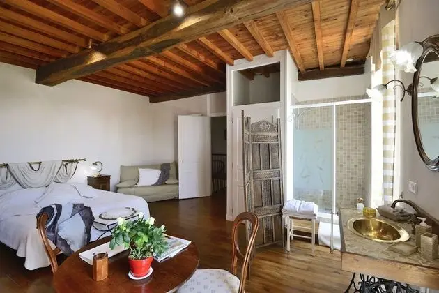 Tek Büyük Yataklı Oda, Banyolu/Duşlu (Chambre Ivoire)