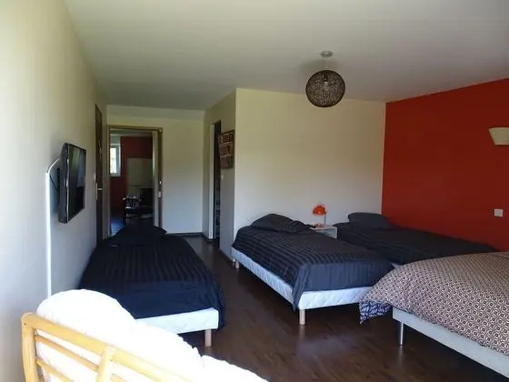 Grande Chambre Familiale avec vue sur Jardin