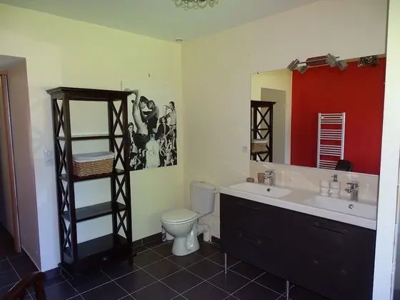 Grande Chambre Familiale avec vue sur Jardin