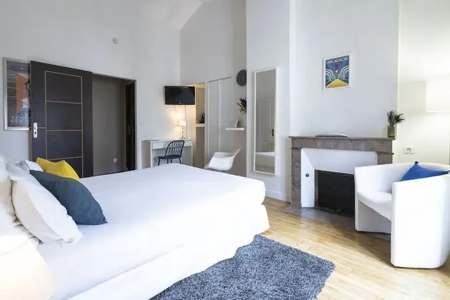 Deluxe Tek Büyük Yataklı Oda (White Room)