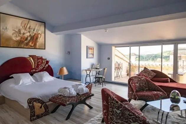 Honeymoon Süit, Banyolu/Duşlu, Şehir Manzaralı (L'intemporelle)