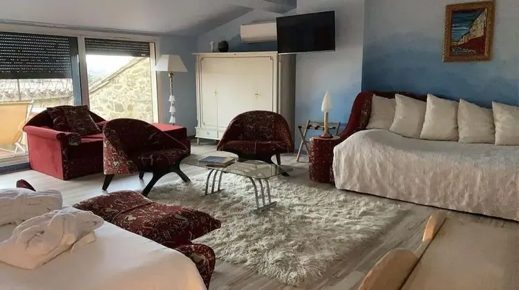 Honeymoon Süit, Banyolu/Duşlu, Şehir Manzaralı (L'intemporelle)
