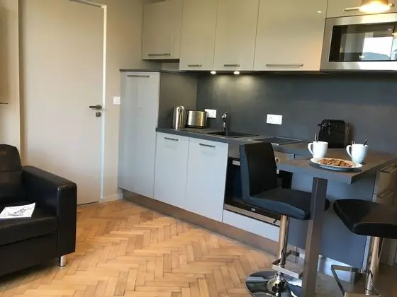 Superior Apart Daire, Dağ Manzaralı (La Dent du Chat)