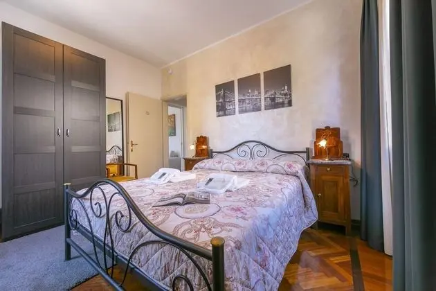 Family Apart Daire, 2 Çift Kişilik Yatak, Bahçeli (La Maison Fleurie Appartamento)