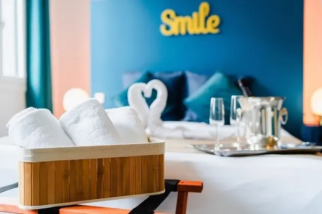 Deluxe Tek Büyük Yataklı Oda, Banyolu/Duşlu, Bahçe Manzaralı (VINTAGE - 1er Etage)