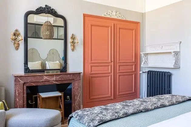 Luxury Tek Büyük Yataklı Oda, Banyolu/Duşlu (Fleur d'oranger)